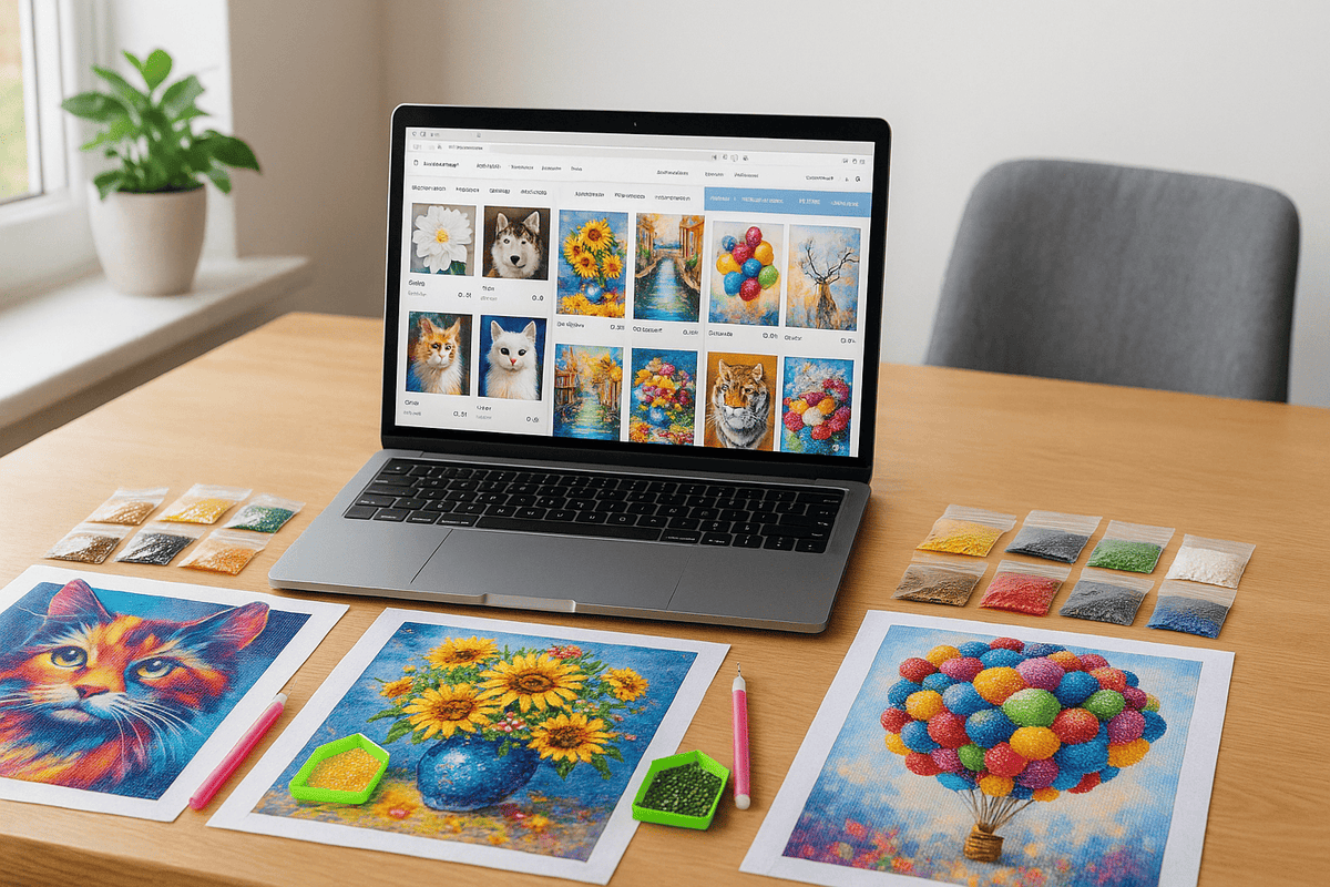 Welche Webshop hat die besten Diamond‑Painting‑Sets?