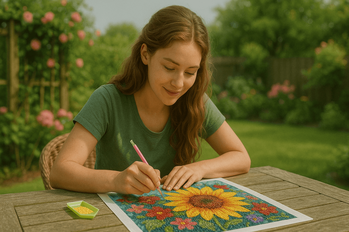 Diamond Painting als Meditation: Kreativ zur inneren Ruhe