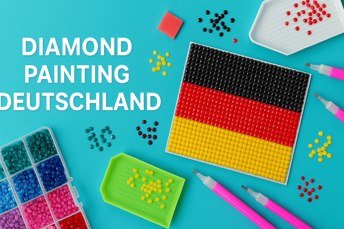 Diamond Painting Deutschland – Schritt für Schritt zur funkelnden Kunst