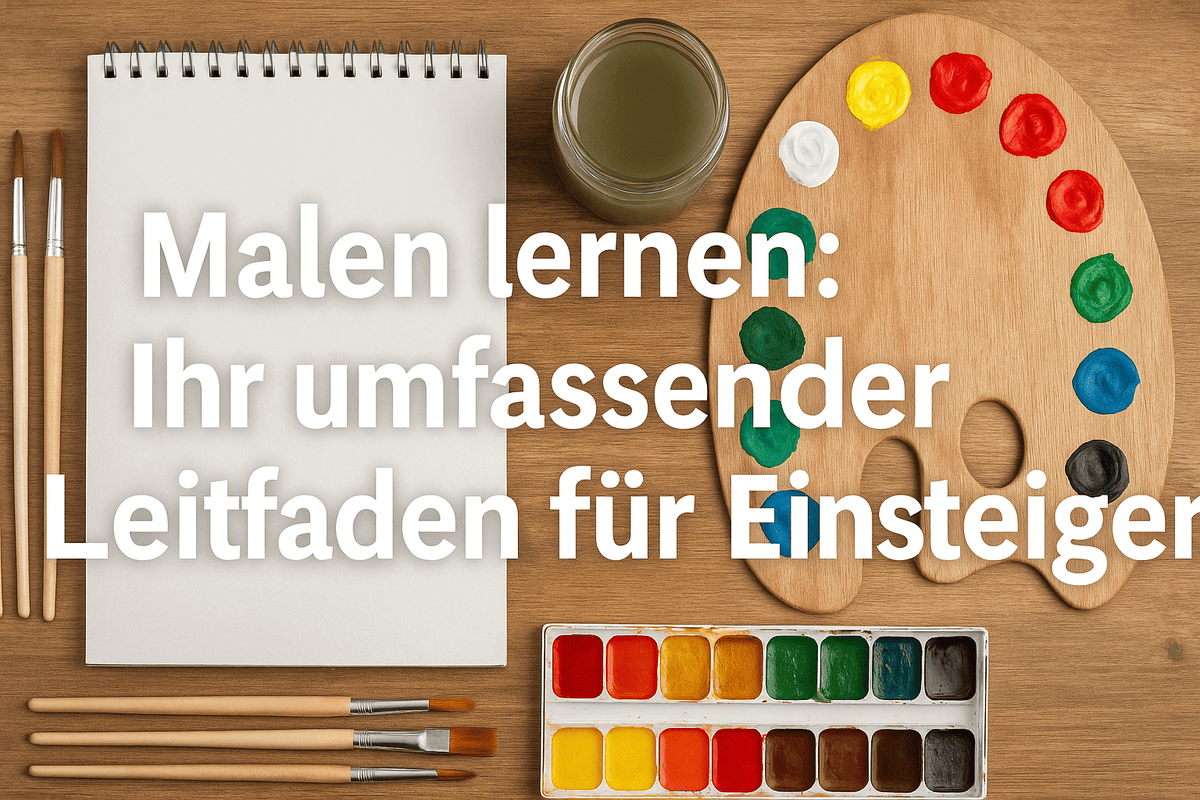 Malen lernen: Ihr umfassender Leitfaden für Einsteiger