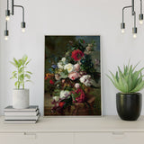 Diamond Painting Blumen in einer Vase