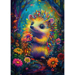 Diamond Painting Bunter Igel