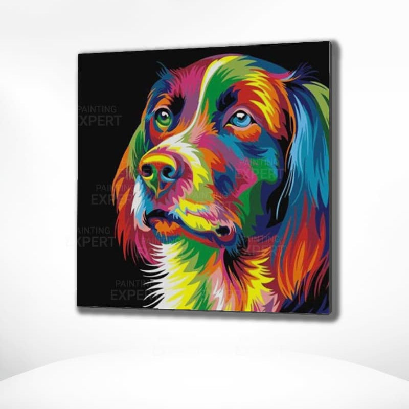 Diamond Painting Bunter Labrador